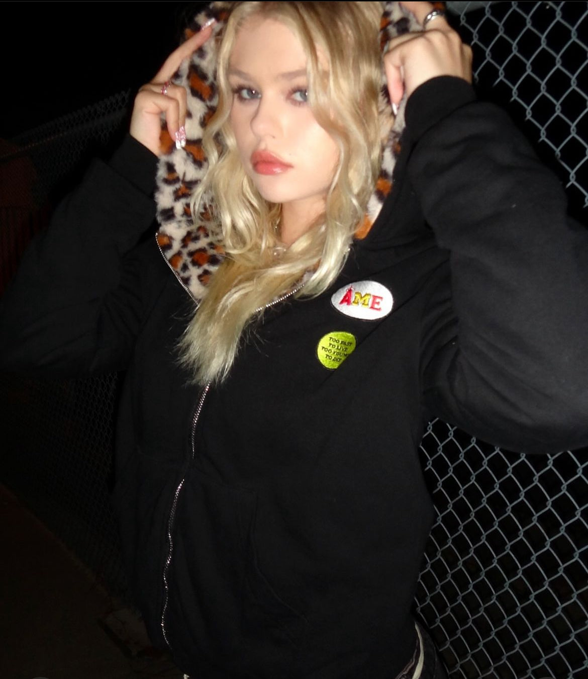 LORYN PROJECT “Leopard” Hoodie